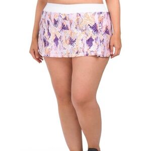NWT Sofibella plus size Airflow Tennis Skort size 2X